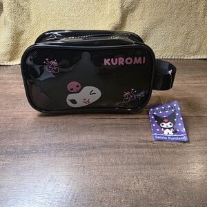 Kuromi Black Cosmetic Bag